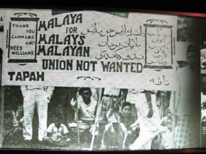 Pembantahan Penduduk Terhadap Malayan Union